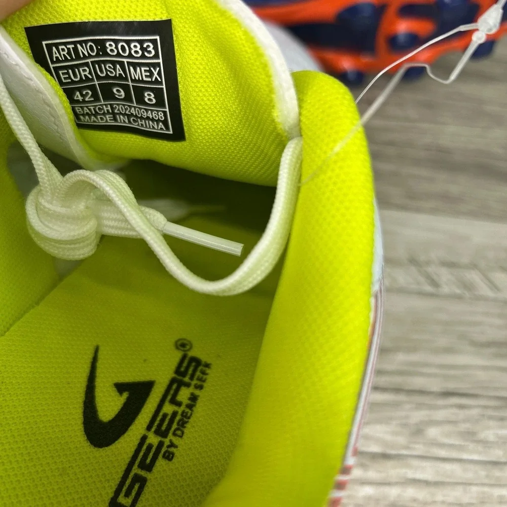 Geers‎ By Dream Seek Soccer Cleats Size 9 White 8083